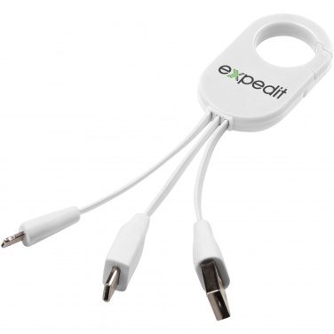 Logo trade advertising products image of: Troop 3-in-1 charging cable