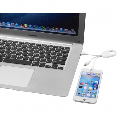 Logo trade advertising products image of: Troop 3-in-1 charging cable