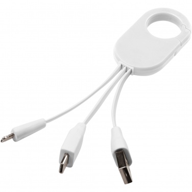 Logo trade promotional gifts image of: Troop 3-in-1 charging cable