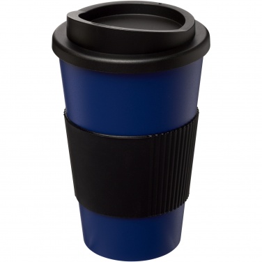 Logotrade promotional giveaway picture of: Americano® 350 ml insulated tumbler with grip