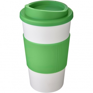 Logo trade advertising products image of: Americano® 350 ml insulated tumbler with grip