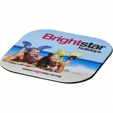 Logo trade advertising products picture of: Brite-Mat® square coaster