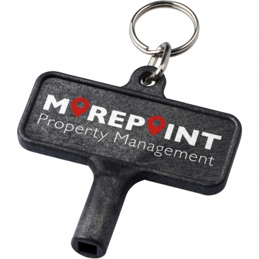 Logotrade promotional items photo of: Largo plastic radiator key with keychain