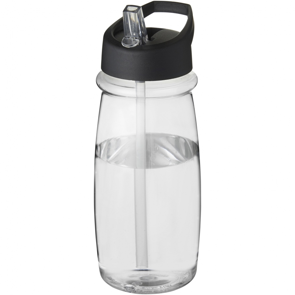 Logo trade promotional merchandise photo of: H2O Active® Pulse 600 ml spout lid sport bottle