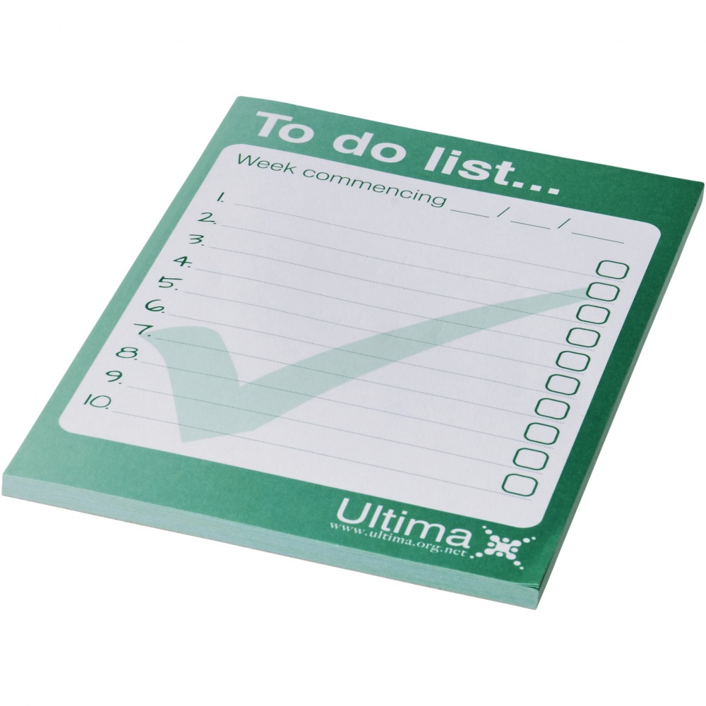Logo trade promotional giveaway photo of: Desk-Mate® A6 notepad