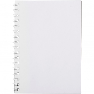 Logo trade advertising product photo of: Desk-Mate® spiral A6 notebook PP cover