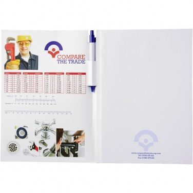 Logo trade promotional product photo of: Essential conference pack A4 notepad and pen