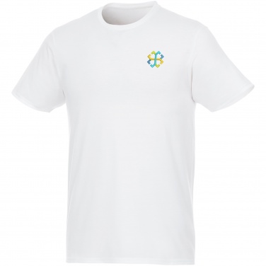 Logo trade promotional merchandise picture of: Jade short sleeve men's GRS recycled t-shirt 