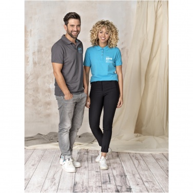 Logo trade corporate gifts picture of: Beryl short sleeve women's organic recycled polo