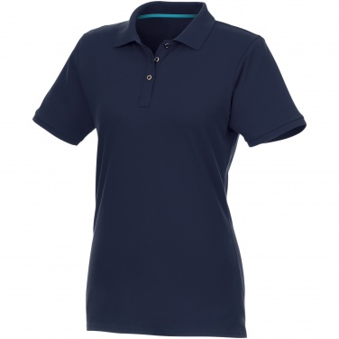 Logotrade business gifts photo of: Beryl short sleeve women's organic recycled polo
