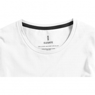 Logo trade promotional giveaway photo of: Ponoka long sleeve women's organic t-shirt