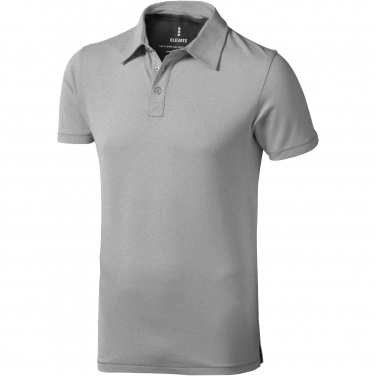 Logo trade corporate gifts picture of: Markham short sleeve men's stretch polo