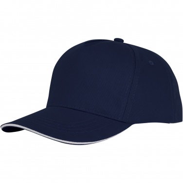 Logotrade promotional gift picture of: Ceto 5 panel sandwich cap