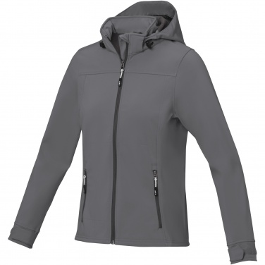 Logo trade business gift photo of: Langley women's softshell jacket