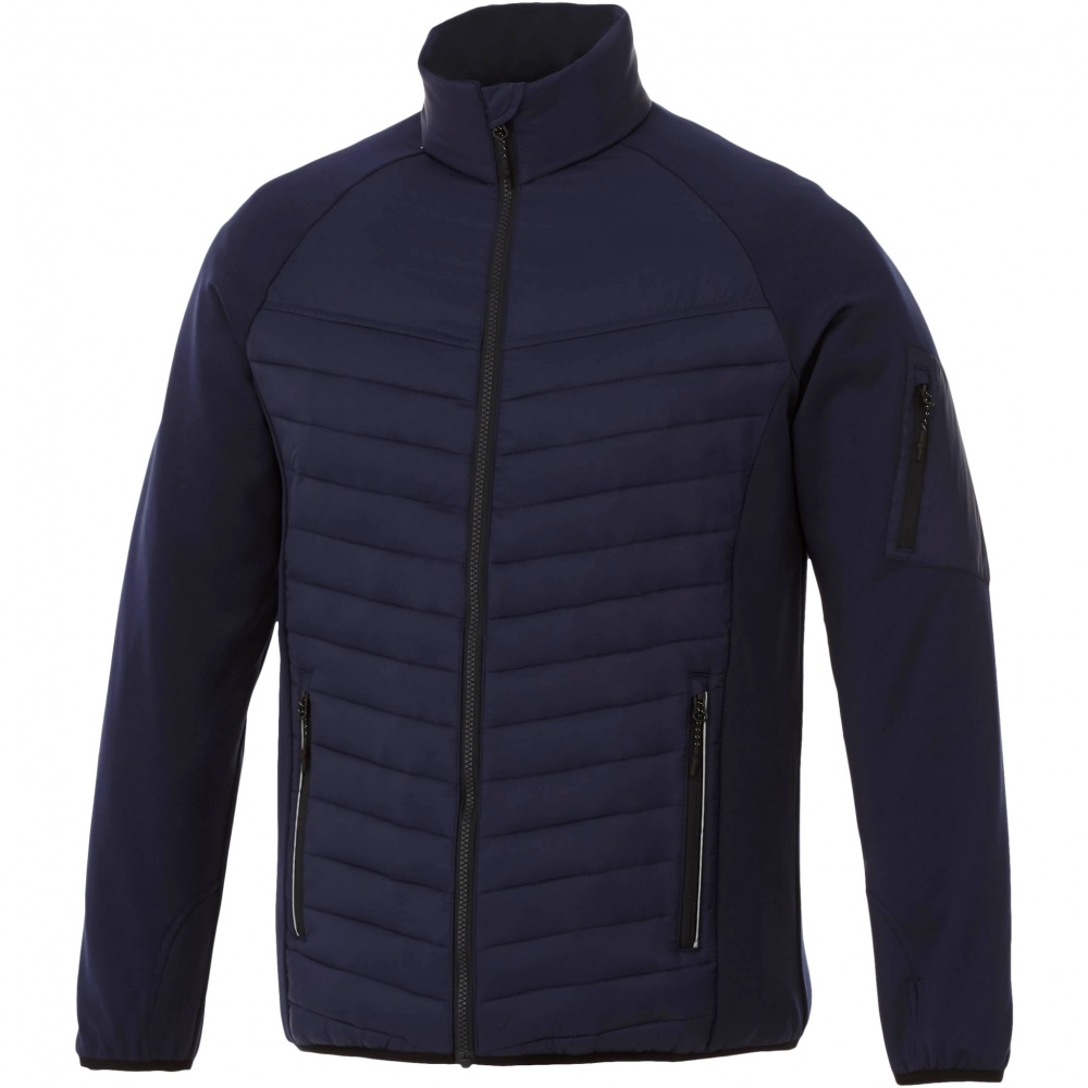 Logotrade advertising product image of: Banff men's hybrid insulated jacket