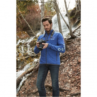 Logo trade promotional gifts picture of: Tremblant men's knit jacket