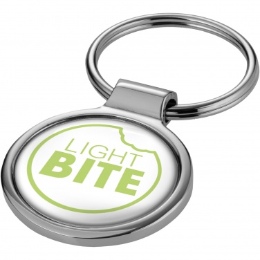 Logo trade promotional items image of: Orlene round keychain
