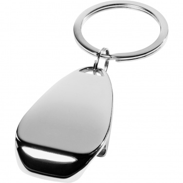 Logo trade promotional merchandise image of: Don bottle opener keychain