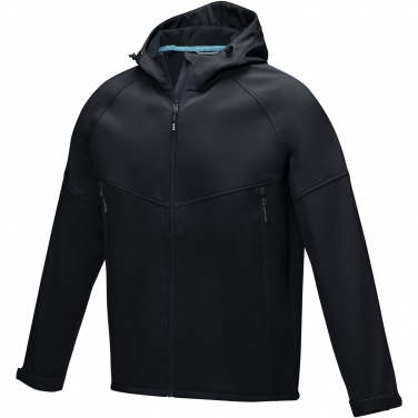 Logotrade advertising products photo of: Coltan men’s GRS recycled softshell jacket
