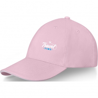 Logo trade promotional gift photo of: Darton 6 panel sandwich cap