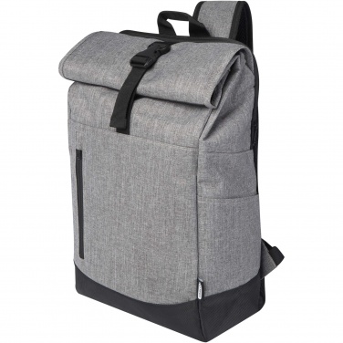 Logo trade promotional products image of: Hoss 15.6" roll-up laptop backpack 12L