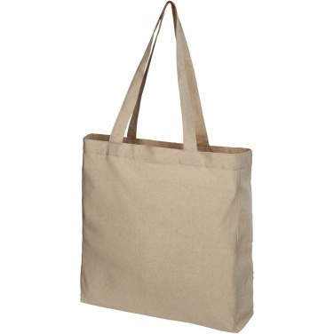 Logo trade business gift photo of: Pheebs 210 g/m² recycled gusset tote bag 13L