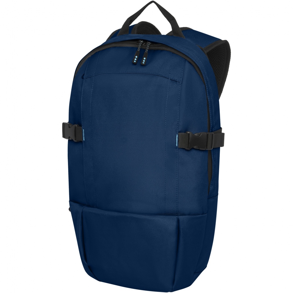 Logo trade corporate gifts image of: Baikal 15" GRS RPET laptop backpack 8L