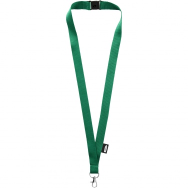 Logotrade corporate gift picture of: Tom recycled PET lanyard with breakaway closure