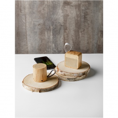 Logotrade promotional giveaway image of: Arcana bamboo Bluetooth® speaker