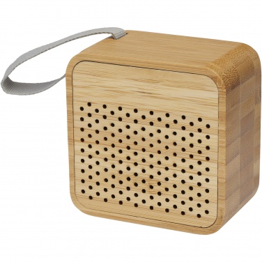 Logo trade corporate gifts picture of: Arcana bamboo Bluetooth® speaker