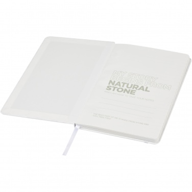 Logo trade promotional items image of: Breccia A5 stone paper notebook