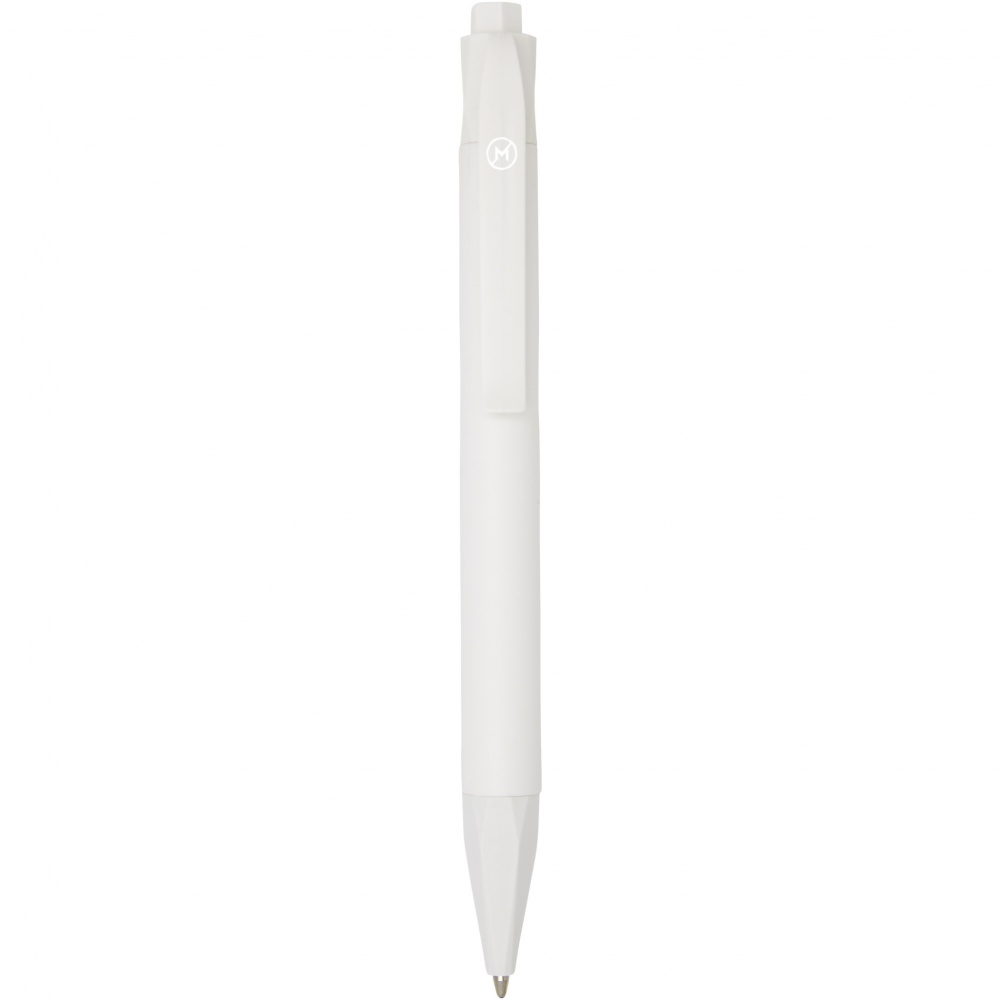 Logo trade business gift photo of: Terra corn plastic ballpoint pen