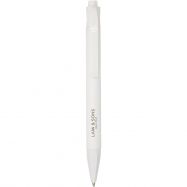 Logo trade corporate gifts image of: Terra corn plastic ballpoint pen