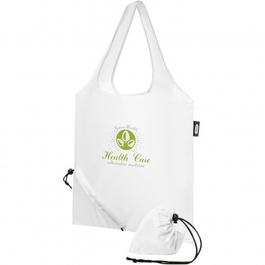 Logo trade promotional giveaway photo of: Sabia RPET foldable tote bag 7L