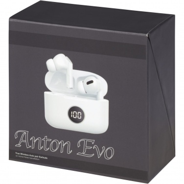 Logo trade promotional giveaways image of: Anton Evo ANC earbuds