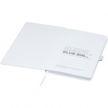 Logotrade promotional giveaway image of: Honua A5 recycled paper notebook with recycled PET cover