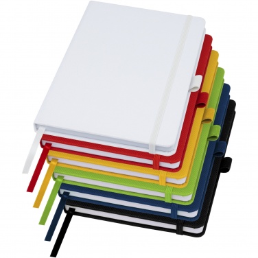 Logotrade promotional giveaway image of: Honua A5 recycled paper notebook with recycled PET cover