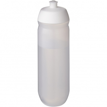 Logo trade promotional items image of: HydroFlex™ Clear 750 ml squeezy sport bottle