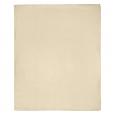 Logotrade promotional giveaway picture of: Marigold GRS certified RPET polar fleece and sherpa blanket