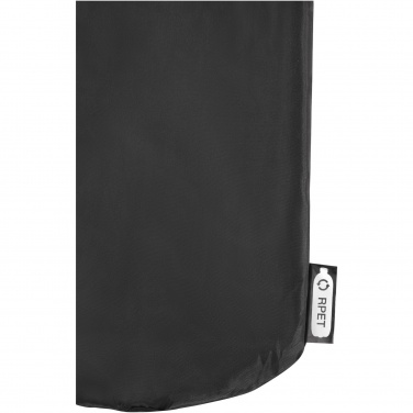 Logo trade promotional giveaways picture of: Marigold GRS certified RPET polar fleece and sherpa blanket