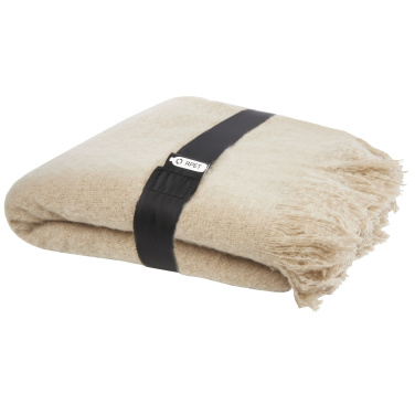 Logo trade advertising products image of: Ivy GRS certified RPET blanket
