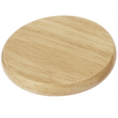 Logotrade advertising product picture of: Scoll wooden coaster with bottle opener