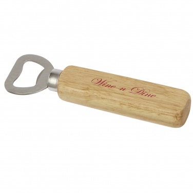 Logo trade promotional item photo of: Brama wooden bottle opener