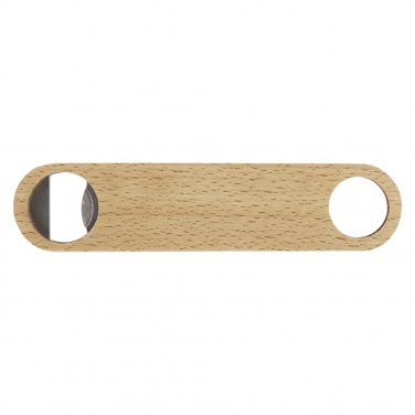 Logo trade promotional items picture of: Origina wooden bottle opener