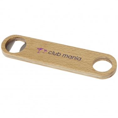Logo trade promotional items image of: Origina wooden bottle opener