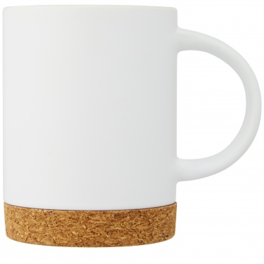 Logo trade promotional merchandise picture of: Neiva 425 ml ceramic mug with cork base