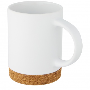 Logo trade corporate gifts picture of: Neiva 425 ml ceramic mug with cork base