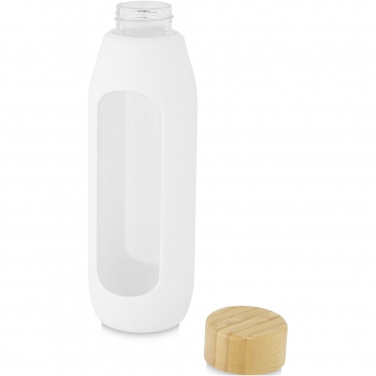 Logotrade promotional giveaways photo of: Tidan 600 ml borosilicate glass bottle with silicone grip