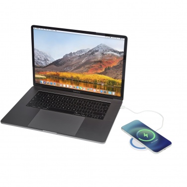 Logotrade promotional gift image of: Peak 10W magnetic wireless charging pad