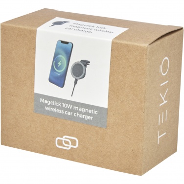 Logo trade promotional giveaway photo of: Magclick 10W wireless magnetic car charger